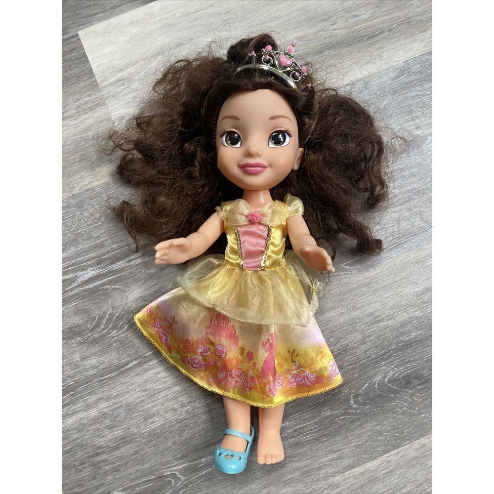 Jaaks Disney Princess Belle Explore Your World Toddler  Doll 14" Beauty & Beast